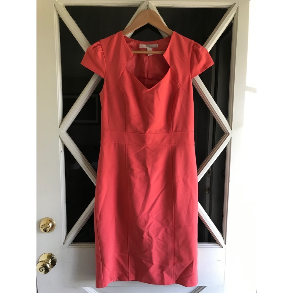 *SOLD* Retro Style Peach Dress